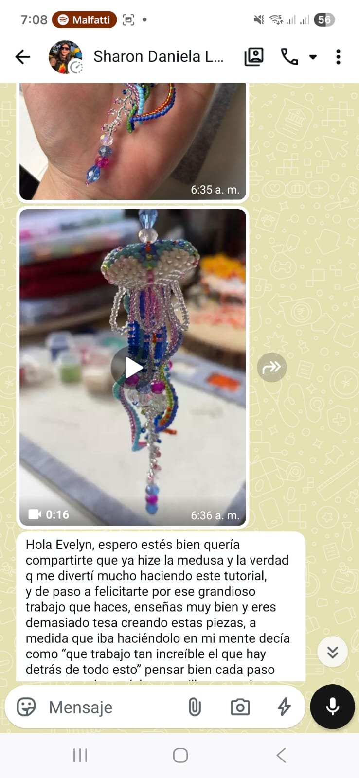 Testimonio real de Sharon Daniela, alumna de Índigo Academia sobre la medusa