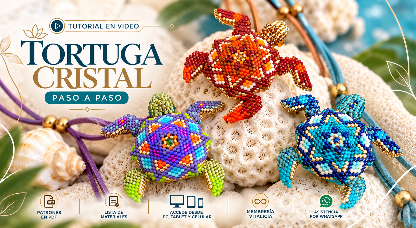 Tutorial Tortuga Cristal